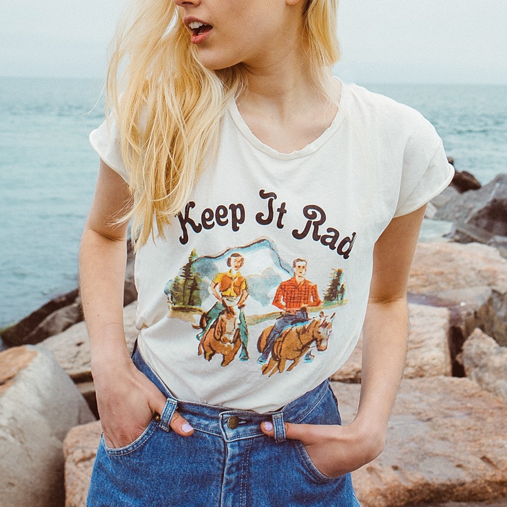 Indy Brand Keep It Rad Tshirt